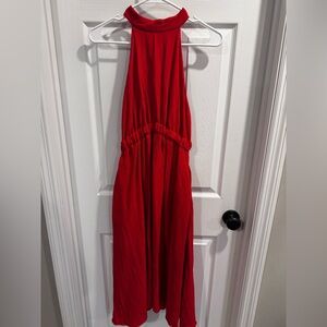 Entro Vibrant Red Dress